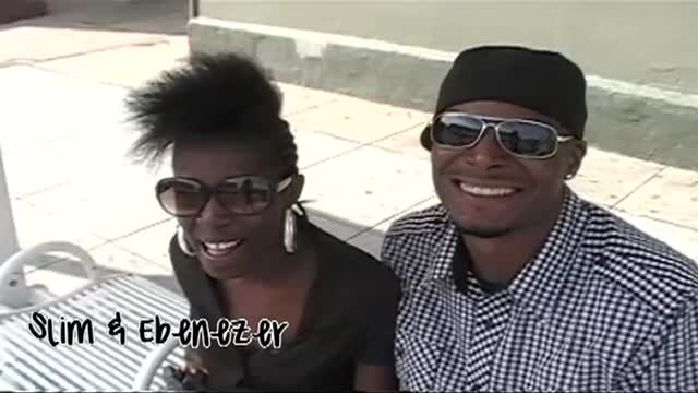 Amateur black couple make love in camera